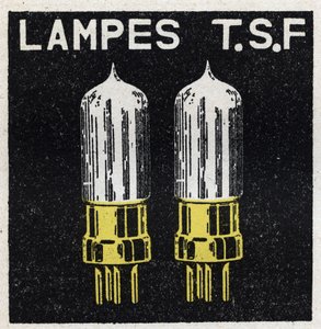 TSF: مصابيح TSF Anonymous Illustration لعام 1925. مجموعة خاصة. بواسطة مجهول مجهول