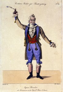 قام باس جيوسيبي فريزوليني (1789-1861) بترجمة الدكتور دولكامارا في أوبرا "L