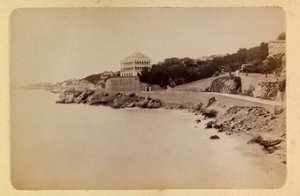 مدينة مرسيليا والمناطق المحيطة بها حوالي 1885-1890: La route de la Corniche ، مجموعة خاصة بواسطة مجهول مجهول