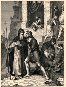 فداء الأسرى من قبل الثالوثيين: وسام الثالوث الأقدس لفداء الأسرى ، المعروف باسم رهبانية الثالوثيين أو ماثورين ، يعتني بفداء المسيحيين الذين اختصرهم العبودية من قبل المغاربة هنا في تونس. بواسطة مجهول مجهول