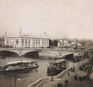 المعرض العالمي لعام 1900 - المعرض العالمي لعام 1900 في باريس: قصر الكونغرس - مجموعة خاصة بواسطة مجهول مجهول