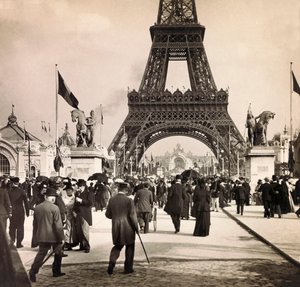 المعرض العالمي لعام 1900 - المعرض العالمي لعام 1900 في باريس: عرض تم التقاطه في Champs de Mars - مجموعة خاصة بواسطة مجهول مجهول