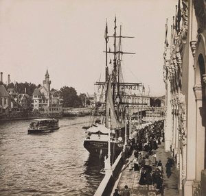 المعرض العالمي لعام 1900 - المعرض العالمي لعام 1900 في باريس: باريس القديمة - مجموعة خاصة بواسطة مجهول مجهول