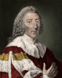 وليام بيت الأكبر (1708-1778) ، رجل الدولة الإنجليزي - ويليام بيت الأكبر إيرل تشاتام الأول بواسطة مجهول مجهول