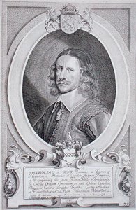 بارتولد فان جنت (1580s-1650) من "Portraits des Hommes Illustres" ، نقش بواسطة Petrus de Iode ، نُشر عام 1706 (نقش)