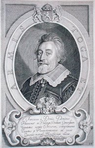 فرانس فان دونيا (ت 1651) من "Portraits des Hommes Illustres" ، نقش بواسطة Petrus de Iode ، نُشر عام 1706 (نقش)