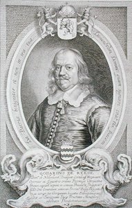 Godart van Reede (1588-1648) من "Portraits des Hommes Illustres" ، نقش بواسطة Cornelis Galle ، نُشر عام 1706 (نقش) بواسطة أنسيلموس فان (بعد) هول