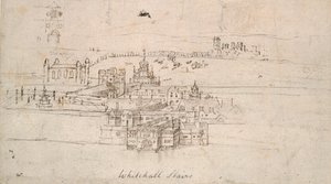 برج لندن 1550-1560 بواسطة Anthonis van den Wyngaerde