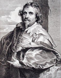 دانيال ميتينز (حوالي 1590 - 1647) ، نقش بواسطة بولوس بونتيوس (1603-58) (نقش) بواسطة أنتوني فان (بعد) ديك