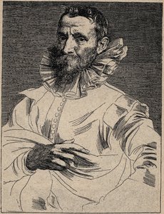 جان بروغيل الأكبر (أو العين ، المعروفة باسم Brueghel de Velours) (1568-1625) - جان بروغيل الأكبر - نقش على اسم أنتوني فان ديك بواسطة أنتوني فان (بعد) ديك