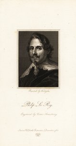 Portrait of Baron Philippe Le Roy, Flemish diplomat بواسطة أنتوني فان (بعد) ديك