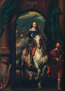 تشارلز الأول 1600-1649 مع M de St Antoine ، 1633 ، 1913 بواسطة أنتوني فان ديك