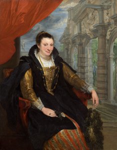 إيزابيلا برانت ، 1621. بواسطة أنتوني فان ديك