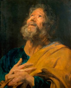 بطرس الرسول ، 1617-1618. بواسطة أنتوني فان ديك