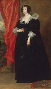 صورة لمارجريت دي لورين (1615-72) ، دوقة أورليانز ، 1634 بواسطة أنتوني فان ديك