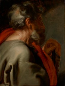 الرسول سيمون ، c.1618 (زيت onpanel)