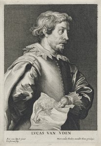 Lucas van Uden ، 1630-1640 النقش بواسطة Lucus Vorsterman (1595-1675) (النقش مع النقش على ورق مسدود)