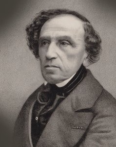 صورة للمؤلف جياكومو مييربير 1791-1864 ، 1860. بواسطة انطوان باربيزيت