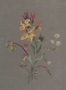 تصميم الأزهار ، كاليفورنيا. 1820. بواسطة أنطوان برجون