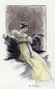 صورة لجوزفين دي بوهارنيه (1763-1814) في وقت لقائه مع نابليون بونابرت (1769-1821) حوالي عام 1795 (صورة لجوزفين دي بوهارنيه قبل زواجها من نابليون بونابرت مباشرة)