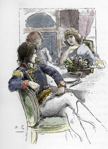كانت المغنية جوزيبينا غراسيني (1773-1850) شابة في حضور بيرتييه في غرفة القنصل الأول نابليون بونابرت الذي أصبح عشيقها.