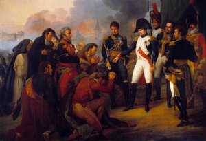 Emperor Napoleon I (1769-1821) before Madrid: the Emperor receiving a deputation of the city, 3/12/1808, Painting by Antoine Charles Horace Vernet (1758-1836) بواسطة أنطوان تشارلز هوراس فيرنيه