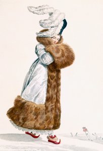 فستان التزلج على الجليد ، محفور من قبل جورج جاك جاتين (1773-1831) ، ج 1797 بواسطة أنطوان تشارلز هوراس فيرنيه