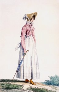 فستان صيفي للسيدات ، من "مدهش ورائع" ، نقش من قبل جورج جاك جاتين (1773-1831) ، حانة. باريس ، 1815 بواسطة أنطوان تشارلز هوراس فيرنيه
