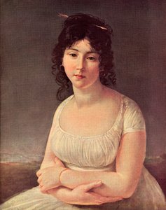 مدام بوسيلغ تبلغ من العمر 23 عامًا عام 1797 (طباعة) بواسطة أنطوان جان (بعد) جروس