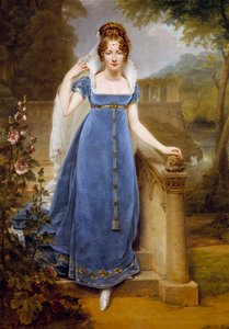 صورة كاملة الطول لهنرييت شيرير ، كومتيس ليجراند (1795-1848). رسم أنطوان جان جروس (1771-1835) بواسطة أنطوان جان جروس