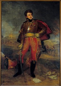 صورة للكونت العام فرانسوا فورنييه سارلوفيز (1773-1827) رسم أنطوان جان جروس (1771-1835) بواسطة أنطوان جان جروس
