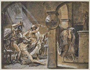 وفاة تيموفانيس 1842. بواسطة انطوان جان جروس بارون