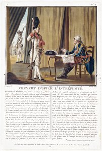 فرانسوا شيفرت (1695-1769) يلهم الشجاعة ، نقشها جان بابتيست موريت (fl.1790-1820) ، 1789 بواسطة أنطوان لويس فرانسوا سيرجنت مارسو