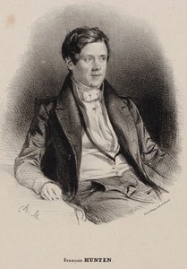 صورة لعازف البيانو والملحن فرانز هونتين 1793-1878. بواسطة انطوان مورين