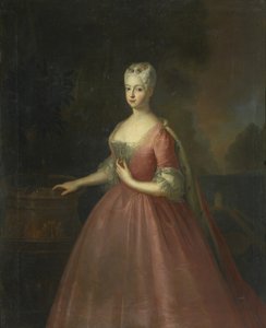 صورة للأميرة فريدريك لويز من بروسيا 1714-1784 ، مارغرافين من براندنبورغ-أنسباخ بواسطة مدرسة انطوان بيسني