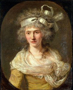 صورة آن جوزيف Théroigne de Méricourt 1762-1817 ، ج. 1785.
