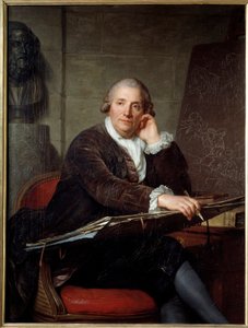 صورة للرسام غابرييل فرانسوا دوين (1726-1806) رسم لأنطوان فيستير (1740-1824) 1786 صن. 1،3x0،96 م
