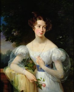 صورة لهورتنس بالو ، مدام ألفونس جاكوب ديسمالتر المستقبلية ، 1832-37