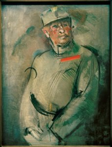 Portrait eines österreichischen Offiziers بواسطة أنطون كوليج