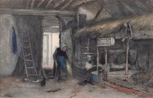 أعمال الصباح، حوالي عام 1850-90 (ألوان مائية على ورق)