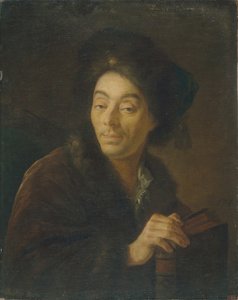 صورة الممثل ياكوف دانيلوفيتش شومسكي 1732-1812 ، 1760 بواسطة أنطون بافلوفيتش لوسينكو