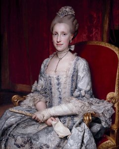 ماري لويز ديسباني (1745-1792) (ماري لويز) - صورة إنفانتا ماريا لويزا من إسبانيا (1745-1792) ، إمبراطورة رومانية مقدسة بواسطة مينج ، أنتون رافائيل (1728-1779) بواسطة انطون رافائيل منغز