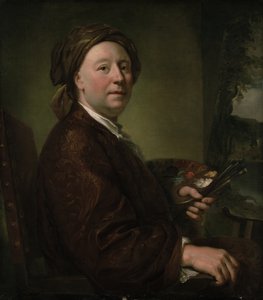 ريتشارد ويلسون (1714-1782) 1752 (زيت على قماش) بواسطة انطون رافائيل منغز