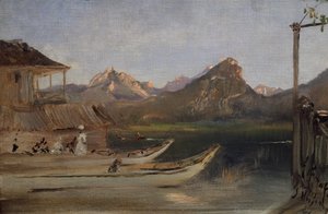 في Wolfgangsee بواسطة انطون روماكو