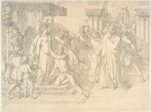 مسابقة المطربين على Wartburg ، ج. 1853. بواسطة انطون روماكو