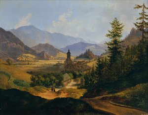 The Josephsberg بالقرب من Mariazell بواسطة انطون شيفر