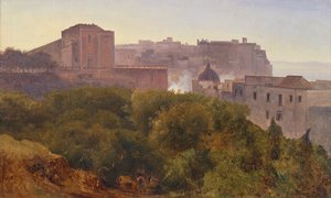 Francavilla Wood in Chiatamone, c.1824 (oil on canvas)