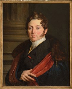 تشارلز جاست دي بوفو كرون - تشارلز جوست فرانسوا فيكتورنيان ، دي بوفاو ، أمير كرون (1793-1864) ، بقلم فان يسنديك ، أنطوان (1801-1875). زيت على قماش بواسطة أنطون فان يسينديك