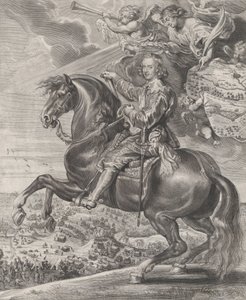 صورة للكاردينال إنفانتي فرديناند النمساوي على ظهور الخيل ، كاليفورنيا. 1630 - 54. بواسطة انطون فان دير هل
