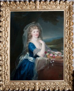 صورة لآنا بيري بريجنول-سال (بريجنول سيل) (1765-1815) لوحة أنتون فون مارون (1733-1808) الجينات ، متاحف الشوارع الجديدة بواسطة انطون فون مارون